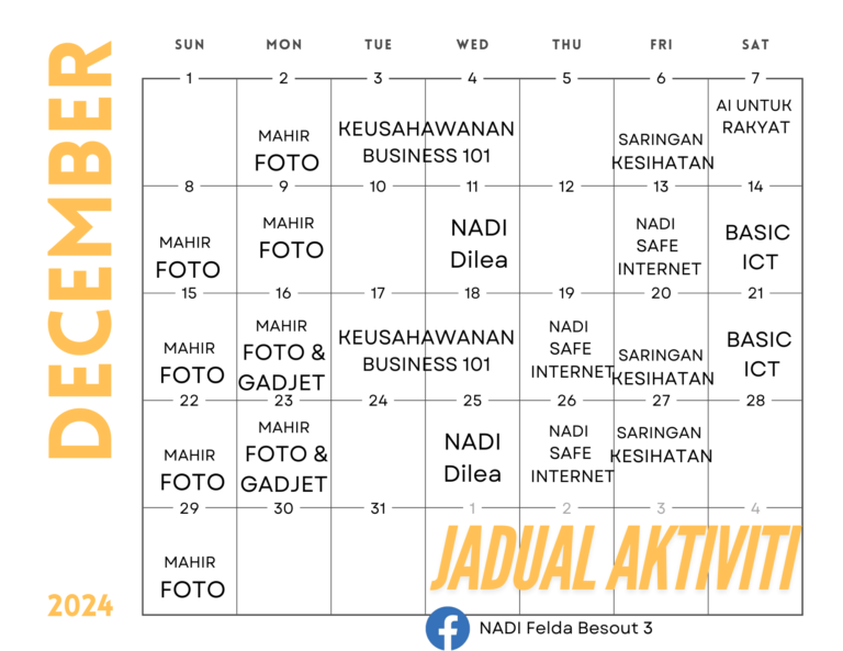 Modern December 2024 Planner Monthly Calendar